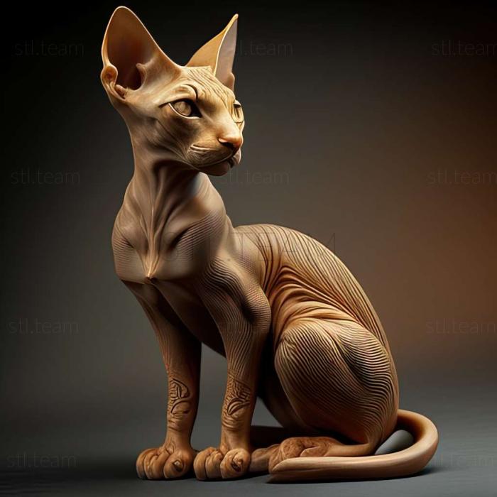 Peterbald cat